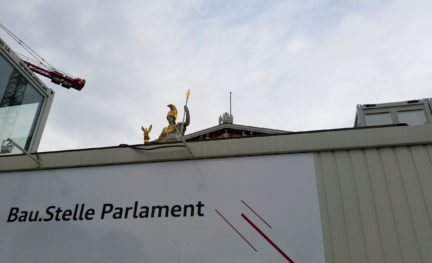 Baustelle Parlament
